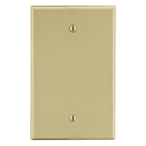 Brown Face Plate Ivory 2 x 4 PVC Cover, Designed for the Unused Outlet, To Neatly Cover Outlets. Indoor use to Provide A professional Look to Home, Office, Business Establishments Etc. Easy to Install for Electricians, Homeowners, DIYers. -BREL0036 Brown Face Plate Ivory 2 x 4 PVC Cover, Designed for the Unused Outlet, To Neatly Cover Outlets. Indoor use to Provide A professional Look to Home, Office, Business Establishments Etc. Easy to Install for Electricians, Homeowners, DIYers. -BREL0036
